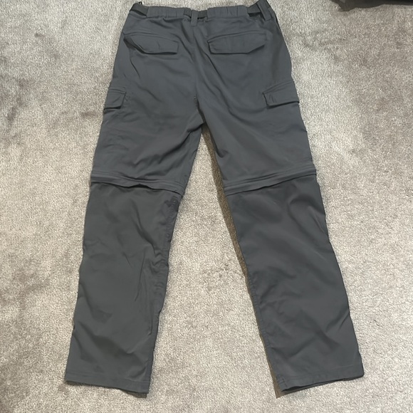 Vintage Grey Cargo Pants (Large/32) - Picture 3 of 3